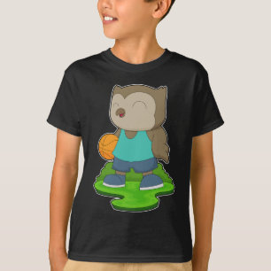 T-shirt Joueur de basket-ball de Owl