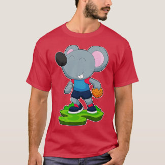 T-shirt Joueur de basket-ball de souris Basketball