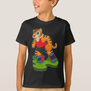 T-shirt Joueur de basket-ball de tigre