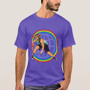T-shirt Joueur de basket-ball des taureaux de Chicago en a
