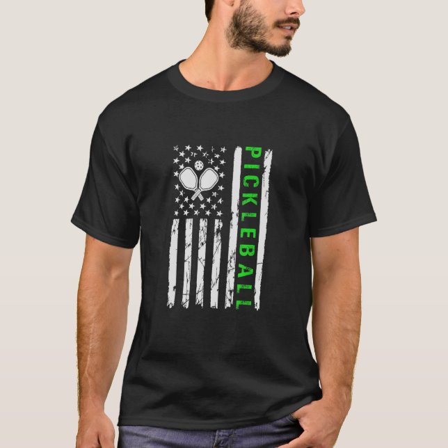 T-shirt Joueur de basket-ball du drapeau américain Lover_3 (Devant)