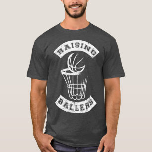 T-shirt Joueur de basket-ball Élevage Ballers Parent Paren