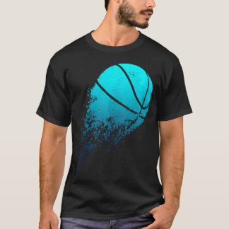 T-shirt Joueur de basket-ball entraîneur de balle de venti