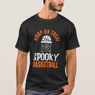 T-shirt Joueur de basket-ball Équipe Entraîneur Halloween