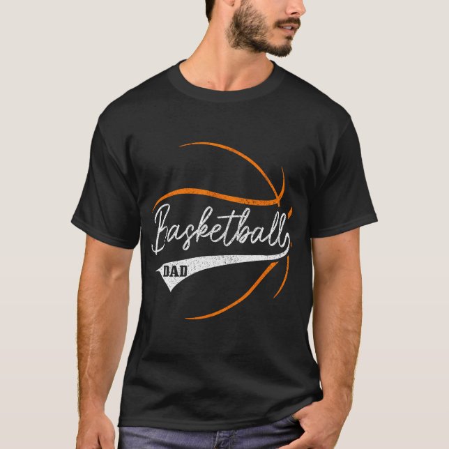 T-shirt Joueur de basket-ball fête des pères (Devant)