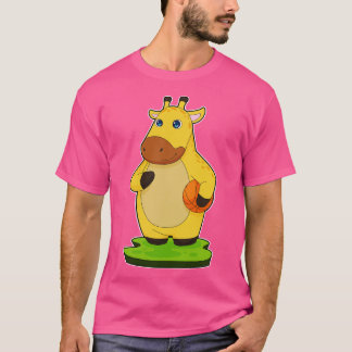 T-shirt Joueur de basket-ball Giraffe