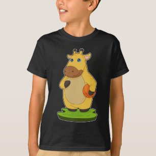 T-shirt Joueur de basket-ball Giraffe