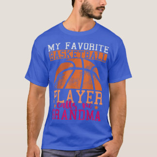 T-shirt Joueur de basket-ball Grand-mère Mères Jour Sports