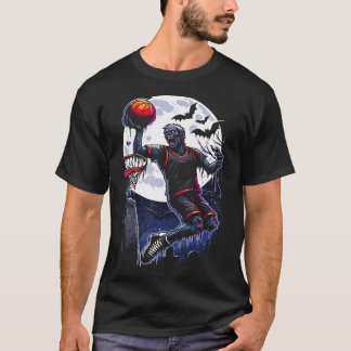 T-shirt Joueur de basket-ball Halloween éffrayant Enfants