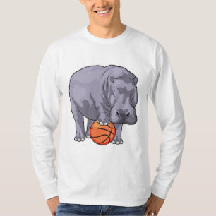 T-shirt Joueur de basket-ball hippo