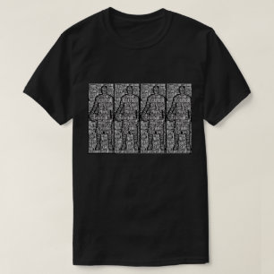 T-shirt Joueur de basket-ball homme Graphique Noir Sports