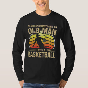 T-shirt Joueur de basket-ball Hommes Femmes N'estimez jama