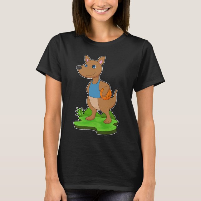 T-shirt Joueur de basket-ball Kangaroo (Devant)