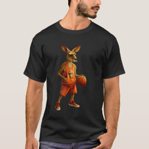T-shirt Joueur de basket-ball kangourou Kangaroo