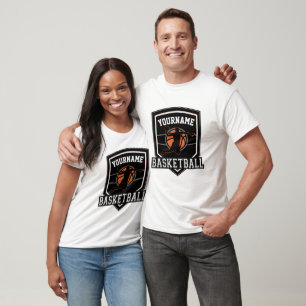 T-shirt Joueur de basket-ball personnalisé NOM Équipe de b