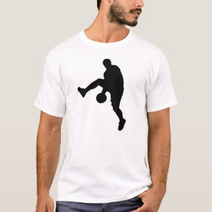 T-shirt Joueur de basket-ball Pop Art Silhouette