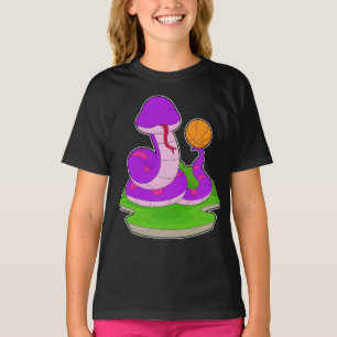 T-shirt Joueur de basket-ball serpent