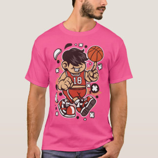 T-shirt Joueur de basket - Drôle pour