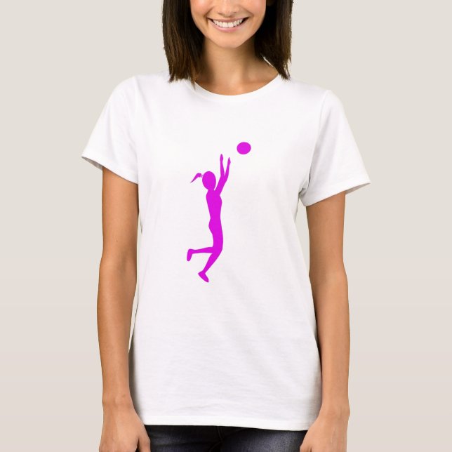 T-SHIRT JOUEUR DE BASKETBALL DE LA FILLE MICRO FIBRE PERFO (Devant)