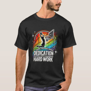 T-shirt Joueur de basketball drôle Ados garçons Hommes Spo