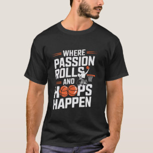 T-shirt Joueur de basketball en fauteuil roulant Handicap