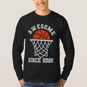 T-shirt Joueur De Basketball Enfants Awesome Depuis 2020 K