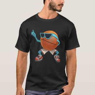 T-shirt Joueur de basketball I Garçons de balle Danse Dab