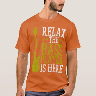 T-shirt Joueur de basse Guitare Musique École de musique V