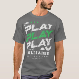 T-shirt Joueur de billard