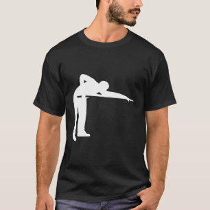 T-shirt Joueur de billard de piscine