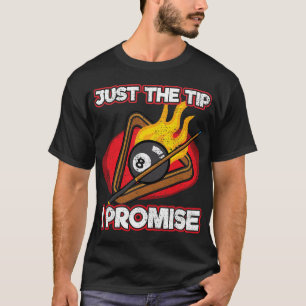 T-shirt Joueur de billard Juste Le Conseil Promet Magique 