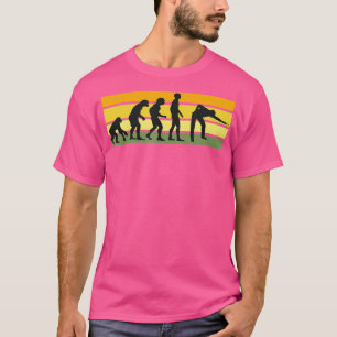 T-shirt Joueur de billard Snooker rétro 8Ball Billiard Cue