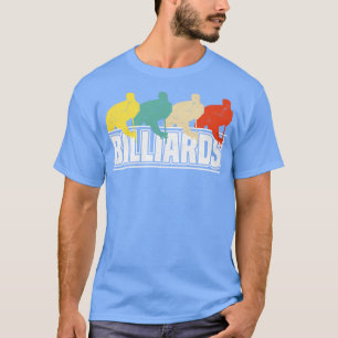 T-shirt Joueur de billard Vintage Retro Billard
