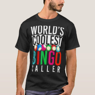 T-shirt Joueur de Bingo Cool Bingo Caller Jeu de Loterie B
