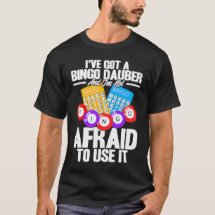T-shirt Joueur de Bingo J'ai un marqueur de Bingo