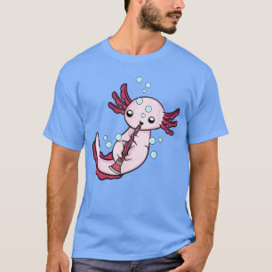 T-shirt Joueur de clarinette amoureux d'Aolotl Musique de
