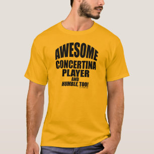 T-shirt Joueur de Concertina génial