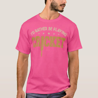 T-shirt Joueur de cricket