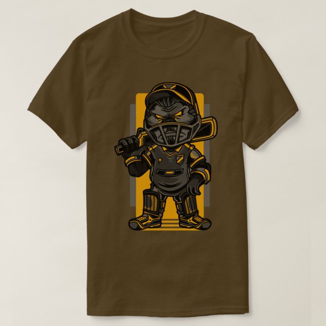 T-shirt Joueur de cricket2 (Design devant)