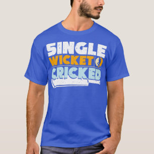 T-shirt Joueur de cricket simple équipe sportive Sport