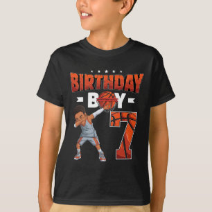 T-shirt Joueur de Dabbing Sketll garçon de 7 ans 7e annive