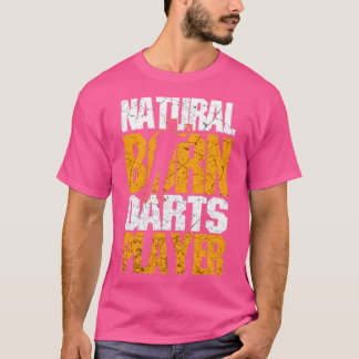 T-shirt Joueur de fléchettes naturelles