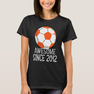 T-shirt Joueur de football 10e Anniversaire Anniversaire s
