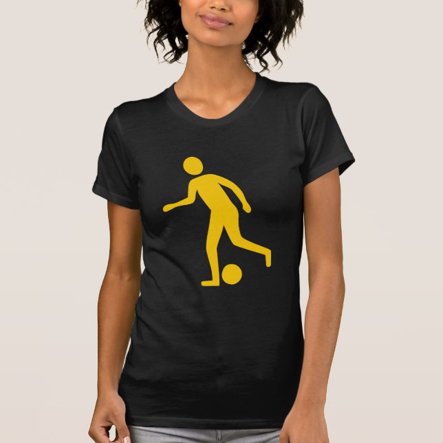 T-shirt Joueur de football - Amber (Devant)