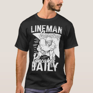 T-shirt Joueur de football américain Offensive Lineman Cad