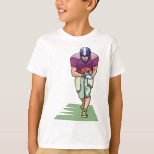 T-shirt Joueur de football avec le ballon