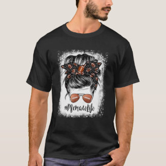 T-shirt Joueur de football Bun Bleached Memaw Life