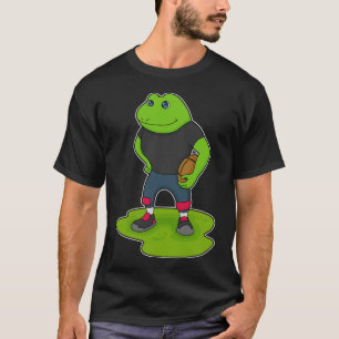 T-shirt Joueur de football de grenouille
