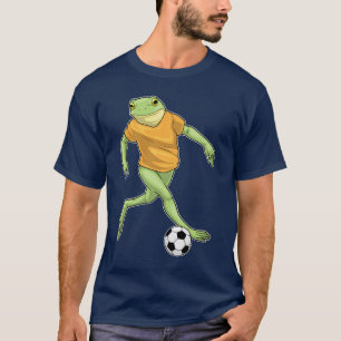 T-shirt Joueur de football de grenouille