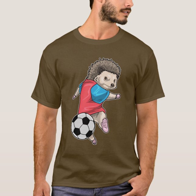 T-shirt Joueur de football de Hérisson (Devant)